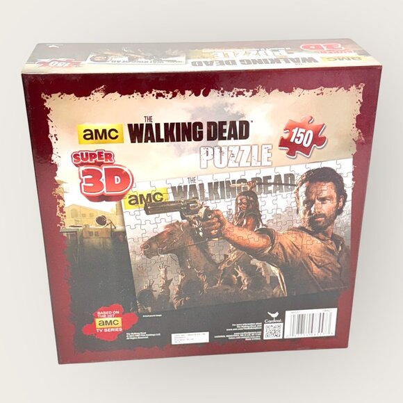 AMC The Walking Dead Super 3D Puzzle 150 Pieces 18 inch x 12 inch New Sealed - Picture 2 of 3